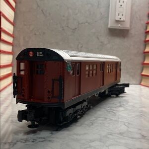 Vintage MTA Model Train Car Collectible